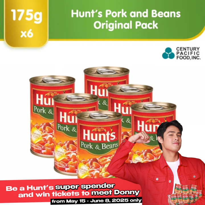 Hunt's Pork and Beans Original 175g Pack of 6