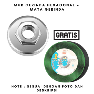 Mur Mata Gerinda Hexagonal Baut Gerinda Penjepit Gerinda Gratis Mata Gerinda Pemotong Besi
