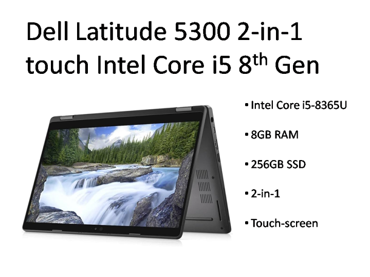 Dell Latitude 5300 2-in-1 touch Intel Core i5 8th Gen | Lazada Singapore