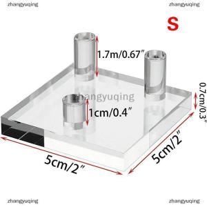 [COD] zhangyuqing Acrylic Display Stand Holder Suport Shelf Base For Minerals Rock Specimens Geode Stones Jewelry Small Collectibles Display Rack