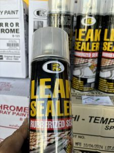 Chai xịt chống thấm dột Bosny Leak Sealer B125 (600ml) đa năng. Màng cao su có độ đàn hồi cao.