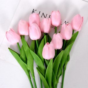 Bunga Tulip Latex Artificial