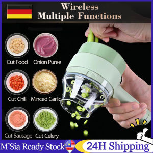 XIAOMI 7 In 1 Multifunctional Electric Vegetable Cutter Wireless USB Charging chopper blender Cleaning Brush XIAOMI 切菜机 搅拌机 電動 切菜器