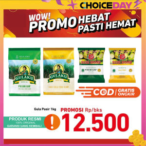 GULA Gulaku Rose Brand Gula Pasir Tebu Murni Premium 1kg BPOM