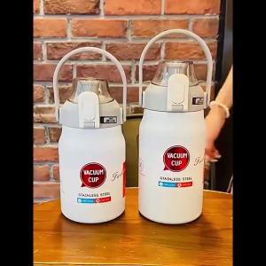 Insulated Vacuum Tumbler 316 Stainless Steel Bottle 1200ml Thermo Mug Water Heat Cold Thermal Drinks
