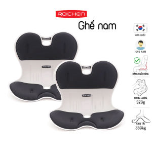 COMBO 2 Ghế chỉnh dáng ngồi đúng - Roichen Hàn Quốc (Made in Korea). Dùng cho gia đình (Nam Nữ Trẻ em) Nhiều Combo lựa chọn