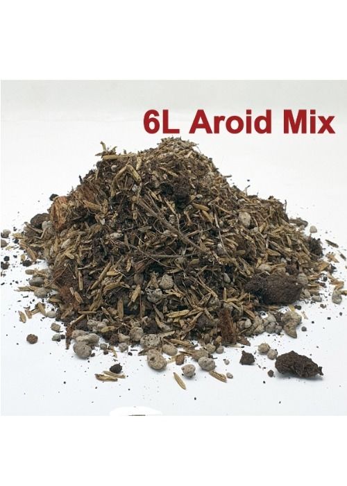 Aroid Potting Mix (Peat coarse + Perlite Cocochip med + Pumice fine + Rice husk) (6L)