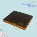 Miếng mút xốp cam chà xoong nồi,rửa chén bát, miếng chà nhám 2 mặt loại bỏ rỉ sét BHHM.. 