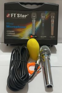 FT STAR MP-1000 MP-1000B MP-688 Professional Wired Microphone With 10M Heavy Duty Cardioid For Singing