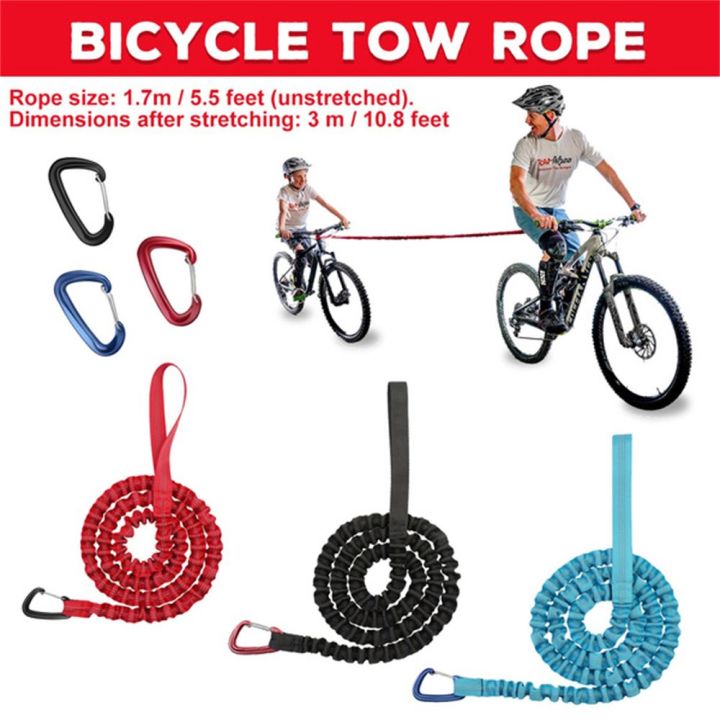 Bike Towing System Retractable Bike Tow Rope For Children For Kids Pull