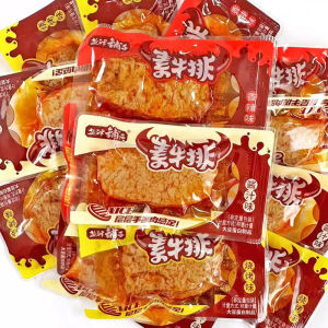 Grilled Vegetarian Meat Shredded Tofu Dried Soy Products 18g【盐津铺子】手撕素肉片 素牛排