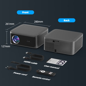 Máy chiếu GOOJODOQ  chính hãng Netflix K 1080P Full HD 700ANSI Android 13 hệ thống với trợ lý giọng nói AI