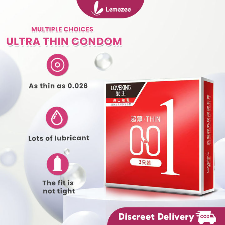 001 boxpacked condoms(3pcs)Thin 001 Condom for MenBox Natural Latex Sex Condoms Discreet