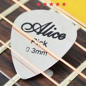 Alice Stainless Steel Non slip Metal Paddle Electric Guitar Folk Paddle Instrument Accessories