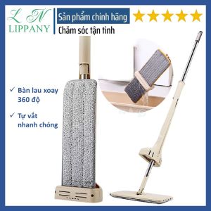 Chổi lau nhà đầu xoay 360 độ tiện lợi sạch sẽ