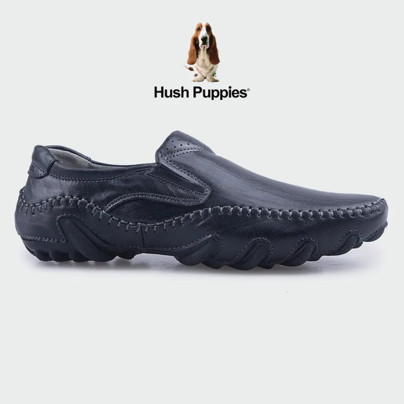 Hush Puppies Shoes Men Shoes STARK HP IHDFB0882B- Black Genuine