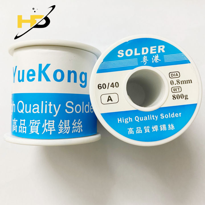 Thiếc Hàn Cuộn SOLDER 60/40 0.8mm 800g Hàng Nguyên Tem YueKong Loại 1