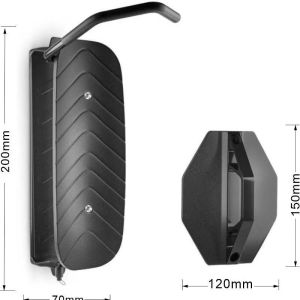 หัวเข็มขัดแขวนชั้นวางติดผนังจักรยาน MTB จักรยานเสือหมอบจักรยานมุมการหมุนที่แขวนแบบขาตั้งขาตั้งจักรยาน