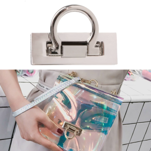 Fashionable Metal Rectangle Shape Bag Decorations for Craft Making Offering Durability and Styles for Craft Needs