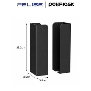Pelise Magnetic Tissue Holder Wet Wipes Organizer Rack for Refrigerator Kitchen Bathroom Storage