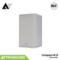 RCF COMPACT M 12 ลำโพงติดตั้งพาสซีฟ 2 ทาง 12 นิ้ว ตู้ไม้อัด 1200W Peak 8 Ohm  129dB AT Prosound. 