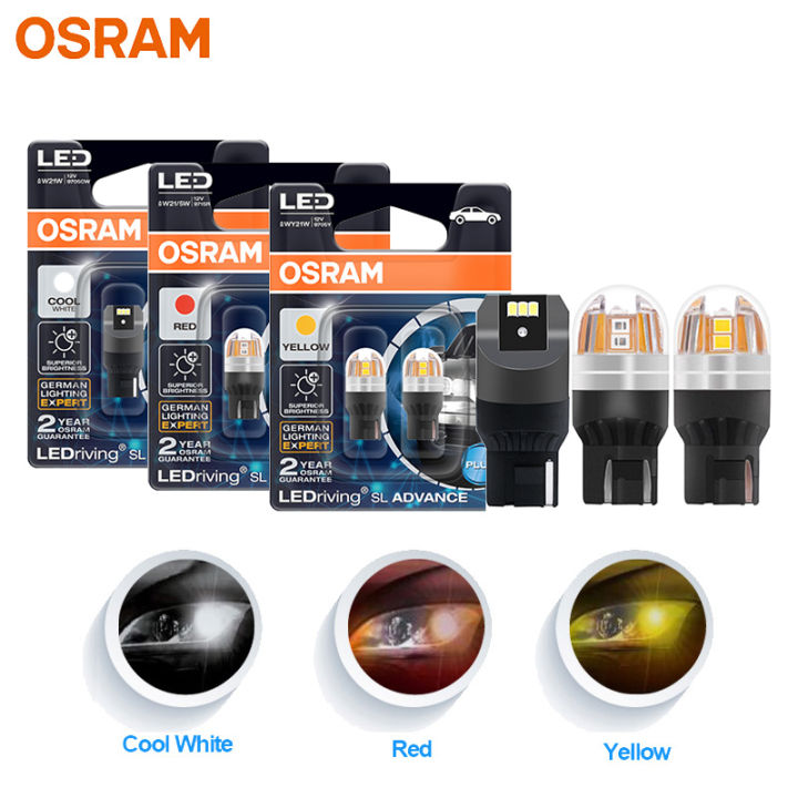 OSRAM LED T20 W21W WY21W W21/5W Turn Signal Light 7440 7443 LEDriving ...