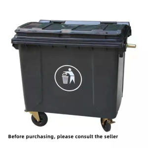 660L Environmental Sanitation Garbage Bin Large Commercial Large Trailer