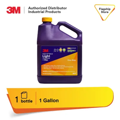 3M Perfect-It Gelcoat Light Cutting Polish + Wax 36111 1 Gallon One-Step Process Removes Scratches and Swirls