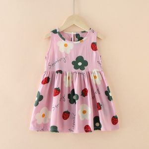 Dress Baju Anak Perempuan Cute Summer Style Korea Kualitas Import 0-5 Tahun - KC4C1