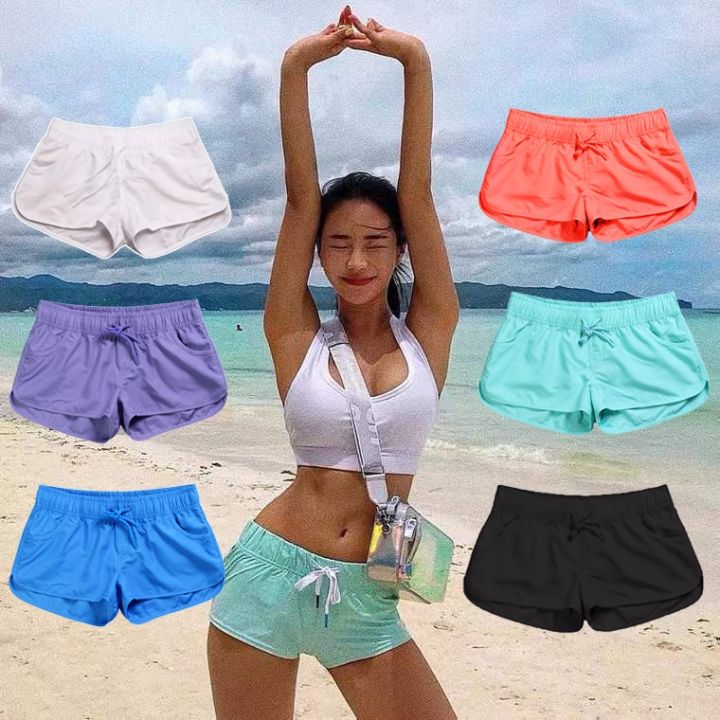 Ladies shorts for beach hotsell