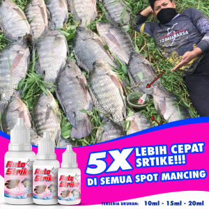 ESSEN SUPER TERGACOR UNTUK SEMUA IKAN Essen Super Import Campuran Umpan Cair Ikan Pemikat Segala Jenis Ikan
