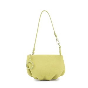 Thông Minh Vua Dây Xích Nhỏ Túi Đeo Chéo Vai Cho Phụ Nữ da bò thật Móc Chìa Khóa Ví đựng xu Thời Trang Túi xách bé C50-1