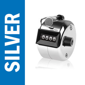 ALX MALAYSIA Rust-Proof 4 Digits Hand Held Tally Counter Max 9999 Digit Counts No Battery Require Manual Numbers Clicker Tasbih Zikir Analog 计数器