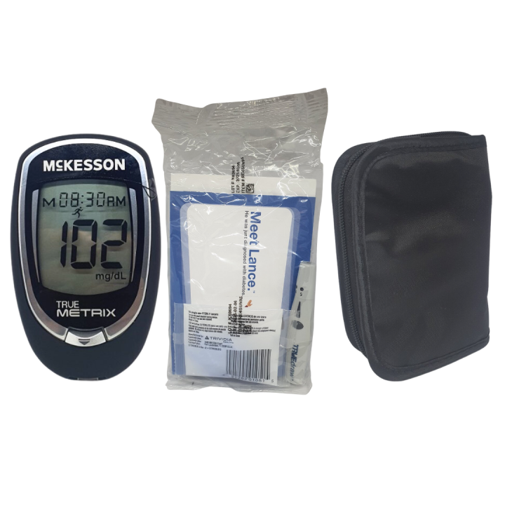 McKesson True Metrix Self Monitoring Blood Glucose System Meter Monitor
