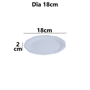 Dĩa phíp hoa tròn nhựa VIỆT NHẬT - Đựng trái cây đồ ăn vặt - 1151/2/3/4/5/6