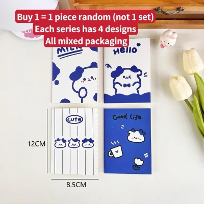 Superfactory Cute Mini A5 Notebook - 40 Sheets Kawaii Diary for Kids & Students