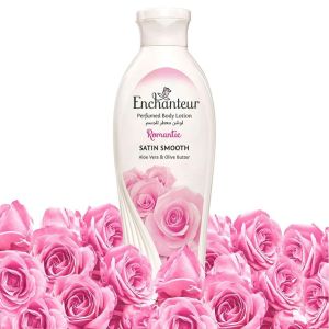 Enchanteur 500ml & 250ml Perfumed  Moisturizing Body Lotion Charming Romantic Satin Smooth