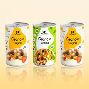 [COMBO 3 HŨ] Granola Không Trái Cây Sấy Nhiều Topping 80% Hạt & Viên Sữa Chua Ít Đường Ăn Liền Befresco