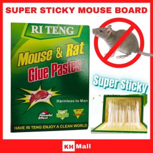 Ready Stock 1pcs Super Sticky Glue Mice Traps Board Mouse Rat Bugs Trapper Rodent Rat Bugs/Pelekat Tikus/Rat Glue Board