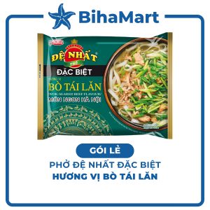 [GÓI LẺ] - ACECOOK - Đệ Nhất phở đặc biệt Bò tái lăn phở Đệ Nhất đặc biệt Bò tái lăn phở bò tái lăn Đệ Nhất (68g/gói)