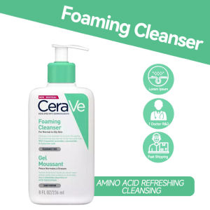 CeraVe Moisturizing Lotion/Hydrating Cleanser/SA Smoothing Cleanser /Foaming Cleanser For Normal To Dry Skin Oil-free With Hyaluronic Acid
