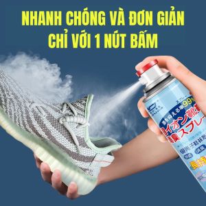 Chai Xịt Khử Mùi Giày Dép NaNo Bạc Xịt Khử Mùi Hôi Chân