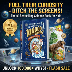 100000 Whys - Childrens Science Book / 100000 Whys Encyclopedia Kids Science Knowledge Book / Educational Learning For Kids