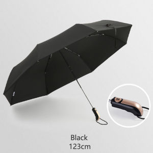Genuine Brand Large Folding Umbrella Rain 1.23 Meters Business Men Automatic Umbrellas Windproof Male Parasol