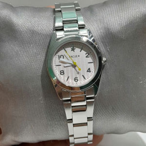 Đồng hồ nữ dây kim loại Pacue size 25.5mm second hand Nhật