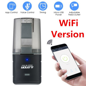 iLonda Automatic Fish Feeder WiFi Wireless Intelligent Remote Control Aquarium Food Dispenser Timer Fish Tank Accessories
