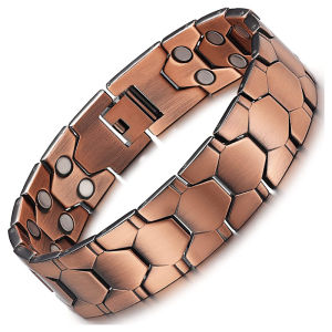 Detachable Double Row Magnetic Magnetic Therapy Bracelets Promote Blood Circulation Enhance Physical Fitness Simple Fashion Couple Jewelry