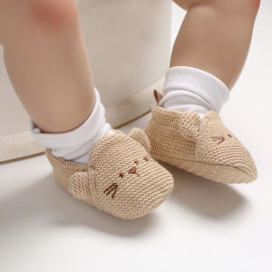 M&B home Newborn Infant Baby Shoes Casual Boys Girls Printing Anti-Slip Flat Shoes for 0-18 Months