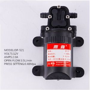 【Top Sale+Ready Stock】Agricultural Electric Water Pump Dc 12V 3.5l/min Diaphragm Pump Water Sprayer