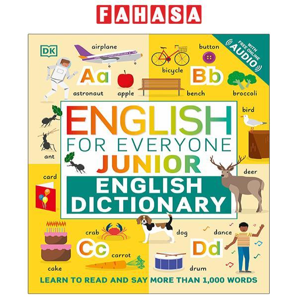 Fahasa - English For Everyone Junior English Dictionary: Learn To Read ...